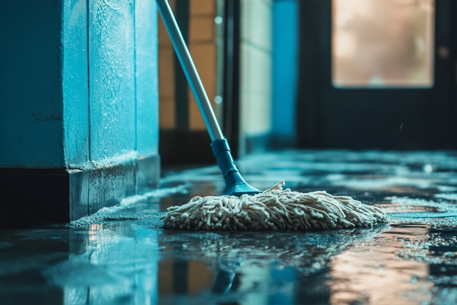 User-Friendly Wireless Spin Mop