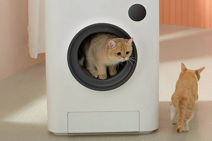 easy to clean litter box